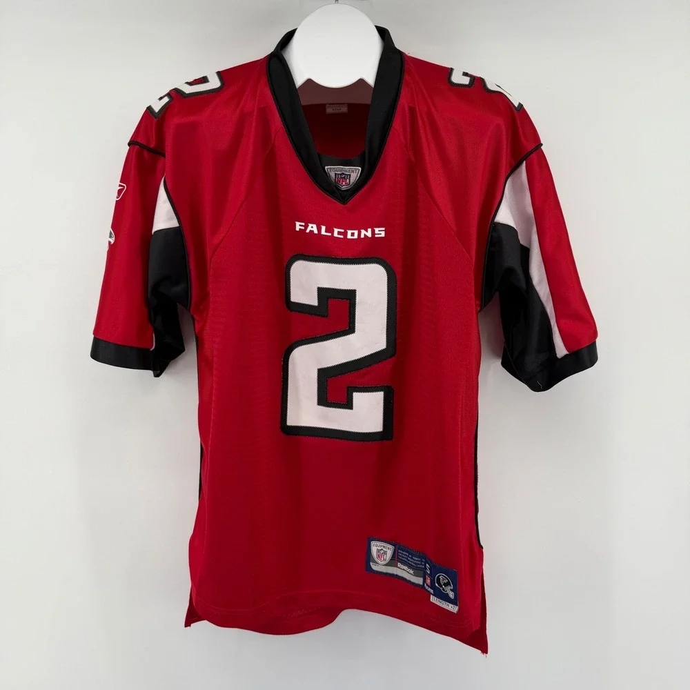 Atlanta Falcons Matt Ryan #2 Reebok  OnField Jersey Mens Small Tall Red NFL